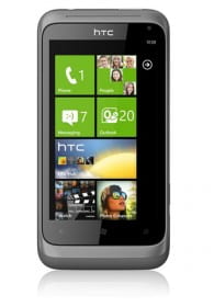 HTC Radar metal silver