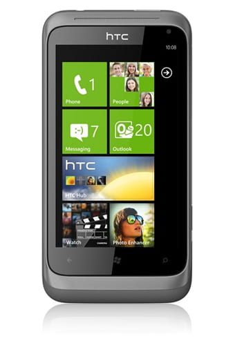 HTC Radar metal silver