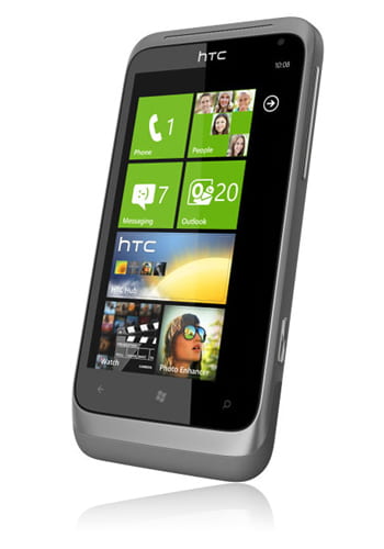 HTC Radar metal silver