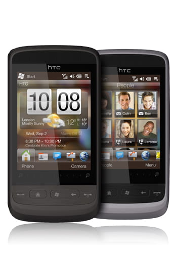 HTC Touch 2 gloss silver