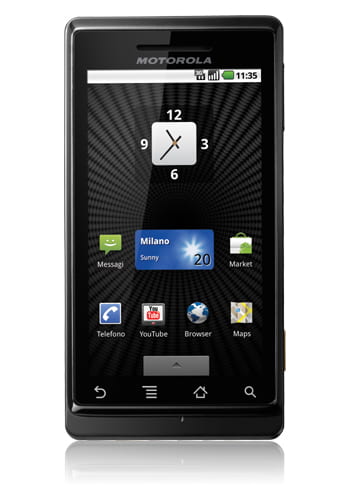Motorola Milestone black