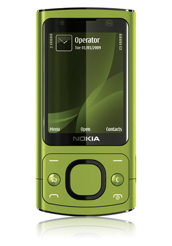 Nokia 6700 slide lime