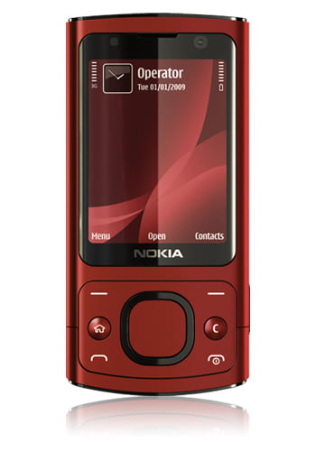 Nokia 6700 slide red