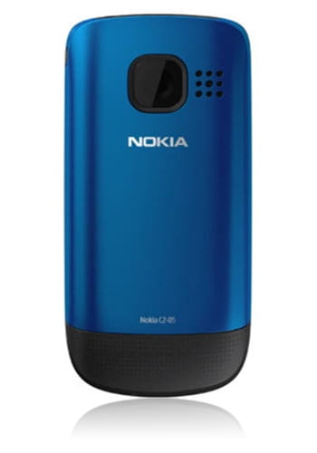 Nokia C2-05 peacock blue