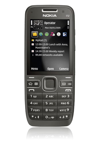 Nokia E52 Navigation Edition black