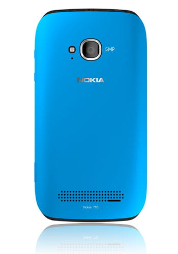 Nokia Lumia 710 black cyan