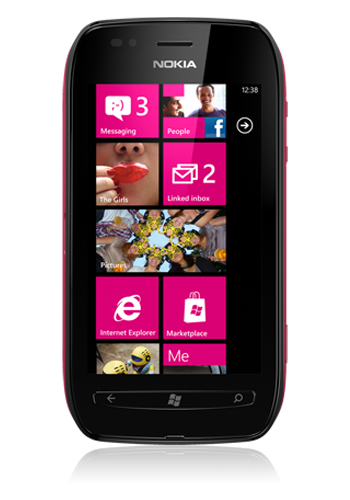 Nokia Lumia 710 fuchsia