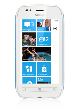 Nokia Lumia 710 white