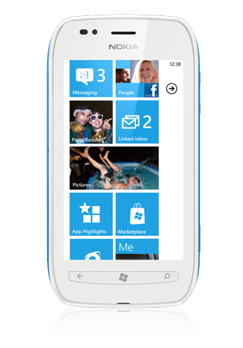 Nokia Lumia 710 white