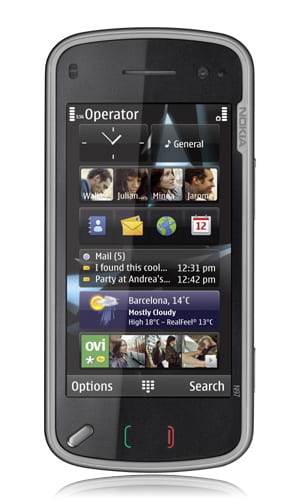 Nokia N97 transition black light
