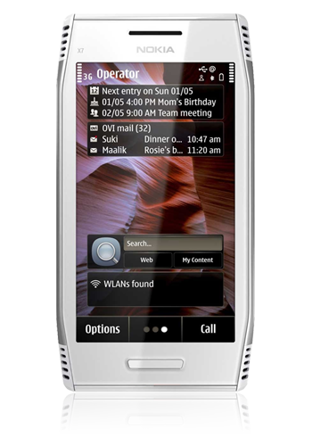 Nokia X7 white
