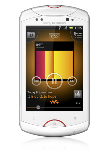 Sony Live mit Walkman white