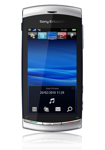 Sony U5i Vivaz moon silver