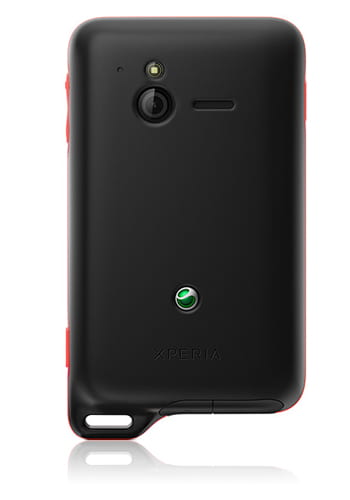 Sony Xperia active black-red-orange
