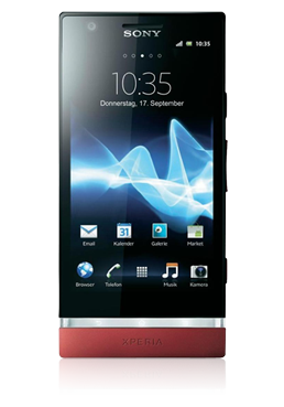 Sony Xperia P red