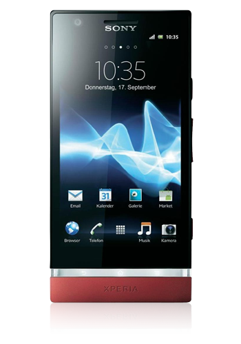 Sony Xperia P red