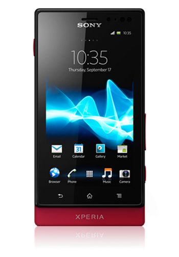 Sony Xperia Sola red