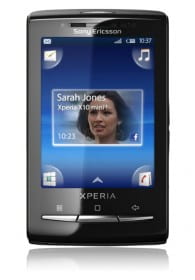 Sony Xperia X10 mini black lime
