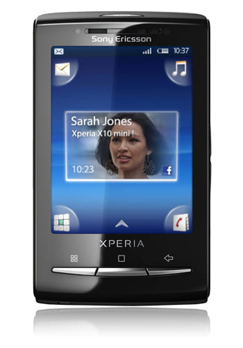 Sony Xperia X10 mini black lime