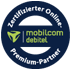 handytick.de ist zertifizierter mobilcom-debitel Premium Online-Partner.