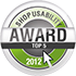 handytick.de ist einer der TOP-5 Sieger beim Shop Usability Award 2012 von Shoplupe.