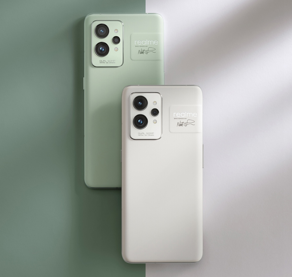 Realme GT2 Pro in weiß und grün