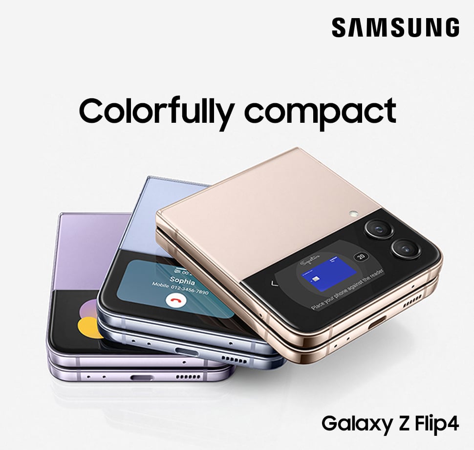 Galaxy Z Flip 4 Zugeklappt