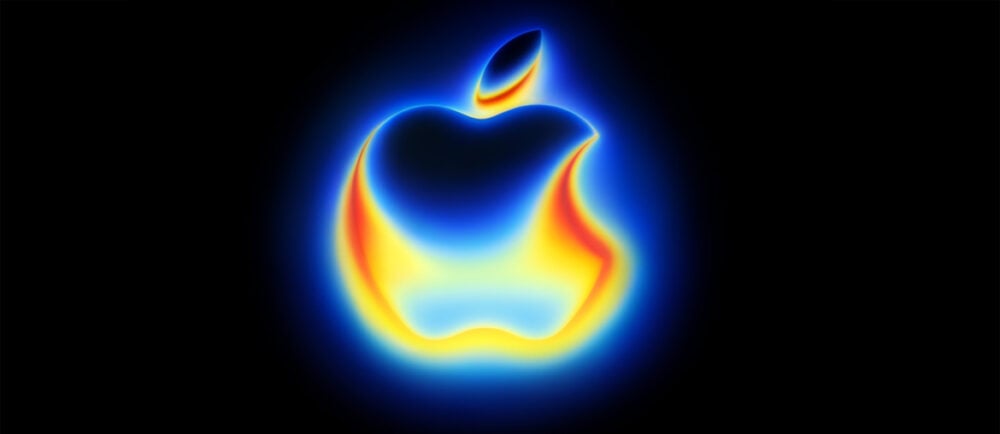 Titelbild für den Beitrag "iPhone 17: Was bisher bekannt ist – und was du erwarten kannst". Zu sehen ist das Apple Logo.