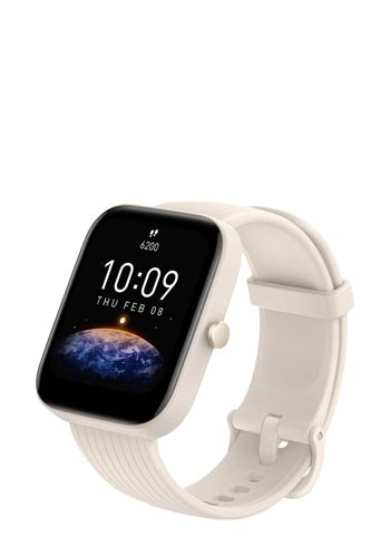 Amazfit Bip 3 Pro Fitnessuhr Cream