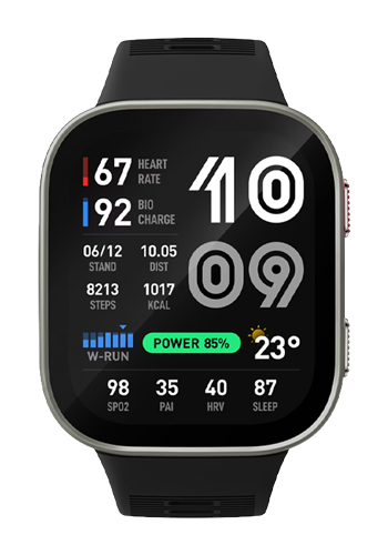 Amazfit Bip Max SmartWatch Silver, W2568EU1N