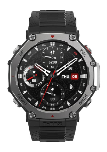 Amazfit T-Rex 3 SmartWatch Onyx Black, W2323GL1N