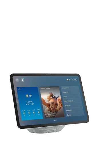 Amazon Echo Show 11 ( 2025), Full-HD Display mit 3D-Audio White, B0DTQCWJBR