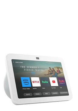 Amazon Echo Show 8 ( 3. Generation, 2023), HD-Touchscreen mit 3D-Audio White, B0BLS3JJV8