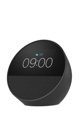 Amazon Echo Spot Smart Clock (2024) Black, B0C2S2J7JP