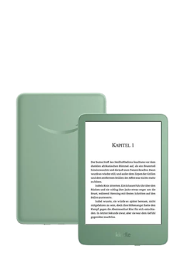 Amazon Kindle 11. Gen. 16GB, Matcha Green, mit Werbung