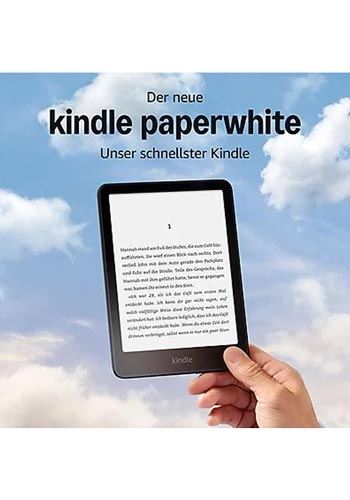 Amazon Kindle Paperwhite 11. Gen. 16GB, Black, mit Werbung