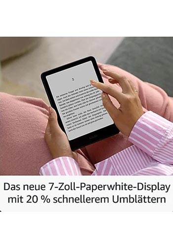 Amazon Kindle Paperwhite 11. Gen. 16GB, Black, mit Werbung