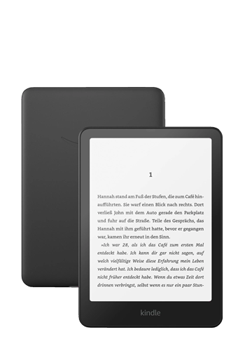 Amazon Kindle Paperwhite 12. Gen. 16GB, Black, mit Werbung