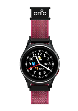 Anio 6 Kinder SmartWatch Hibiscus Red, ANI-SW-002