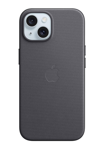 Apple FineWoven Case mit MagSafe Black, f�r iPhone 15, MT393ZM/A