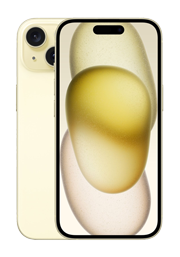 Apple iPhone 15 256GB, Yellow, refurbished