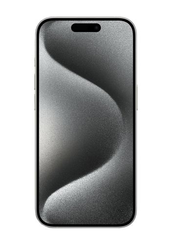 Apple iPhone 15 Pro 128GB, White Titanium, refurbished