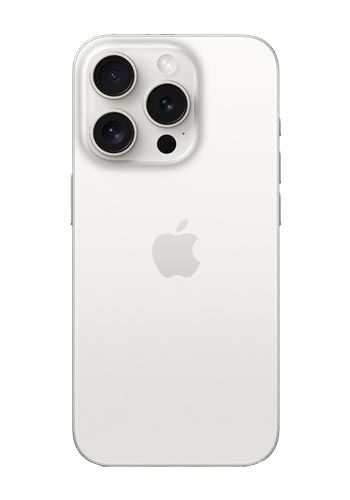 Apple iPhone 15 Pro 256GB, White Titanium, refurbished