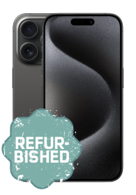 Apple iPhone 15 Pro Max 256GB, Black Titanium, refurbished,