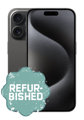 Apple iPhone 15 Pro Max 256GB, Black Titanium, refurbished,