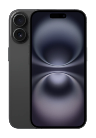 Apple iPhone 16 256GB, Black, Refurbished