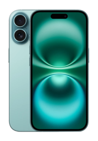 Apple iPhone 16 256GB, Teal, Refurbished