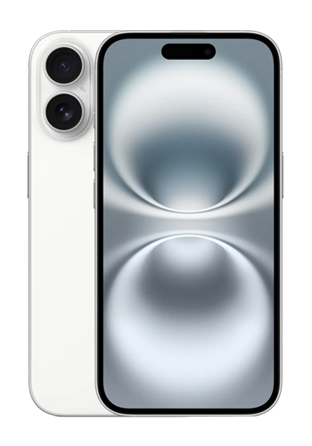 Apple iPhone 16 256GB, White, Refurbished