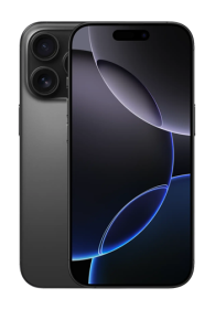 Apple iPhone 16 Pro 128GB, Titanium Black, EU-Ware