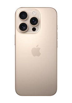 Apple iPhone 16 Pro 128GB, Titanium Desert Sand, refurbished